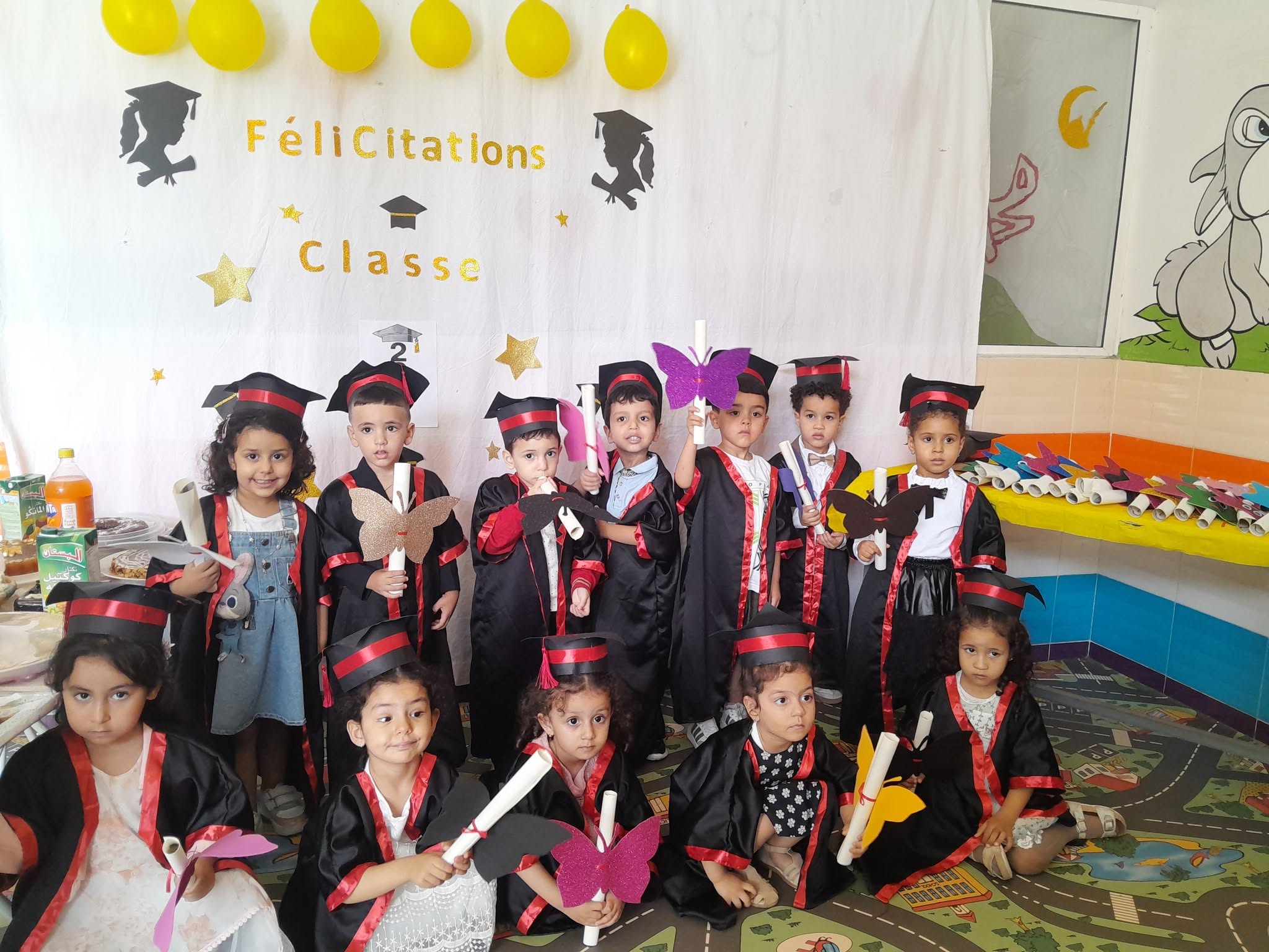 Remise des diplômes, petite section